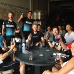 Post Race Beer at Elevator