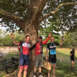 Headwind Cycling's Andy Eastman on the podium