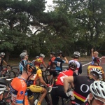 Headwind Cycling's Andy Eastman at the start 2