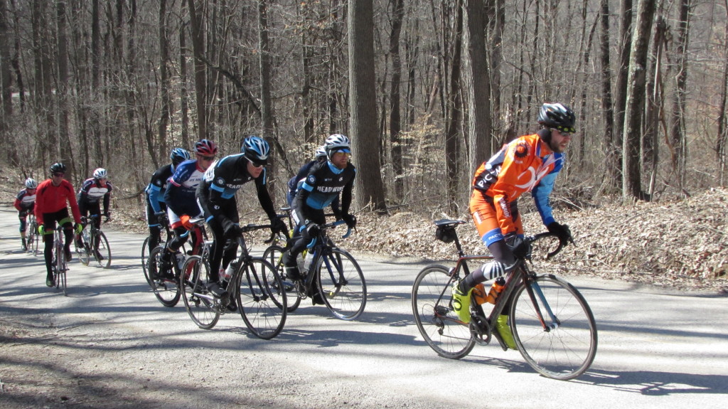 Headwind Cycling at Lake Hope Road Race